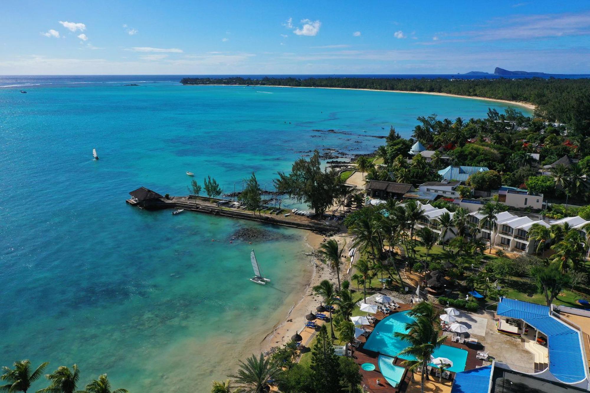 Coral Azur Beach Resort Mont Choisy Exterior foto