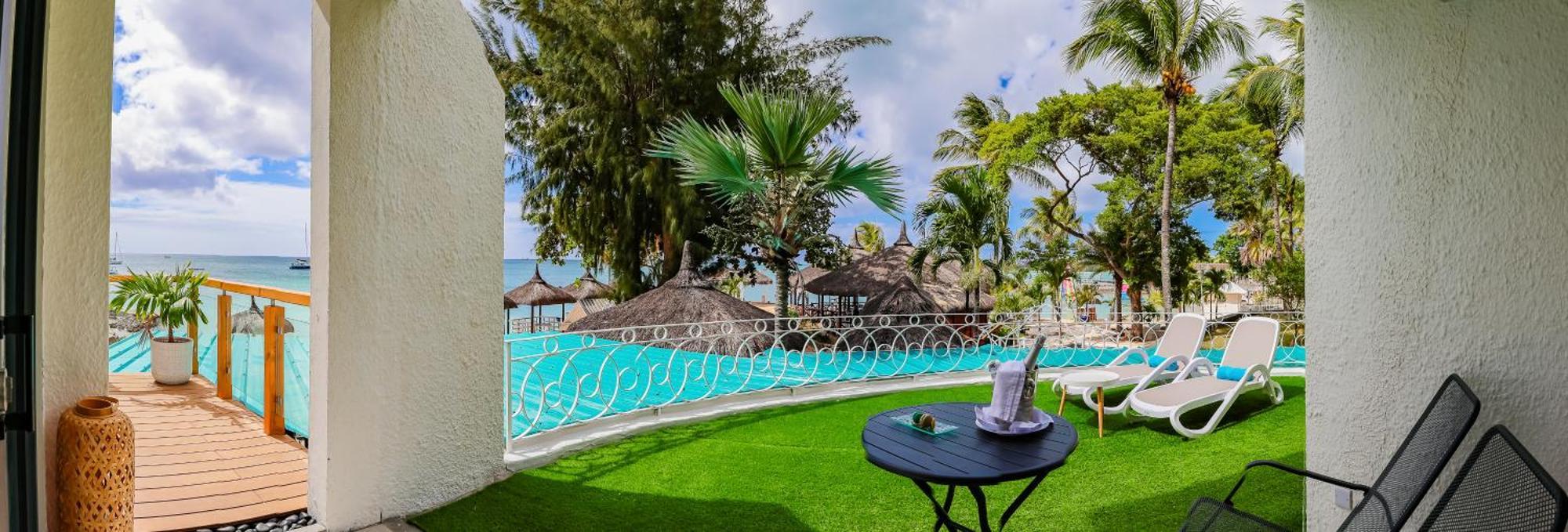 Coral Azur Beach Resort Mont Choisy Exterior foto